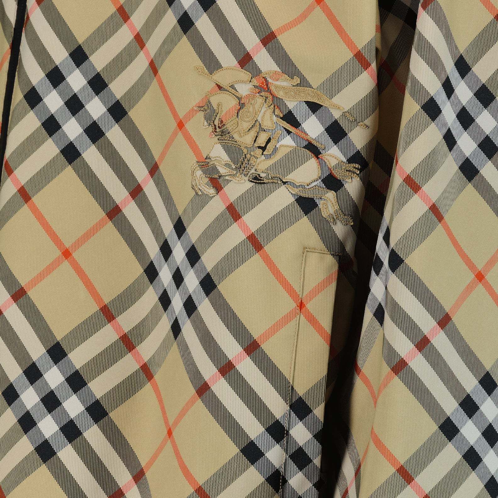 国内発送☆BURBERRY☆ロゴ リバーシブルナイロンジャケット