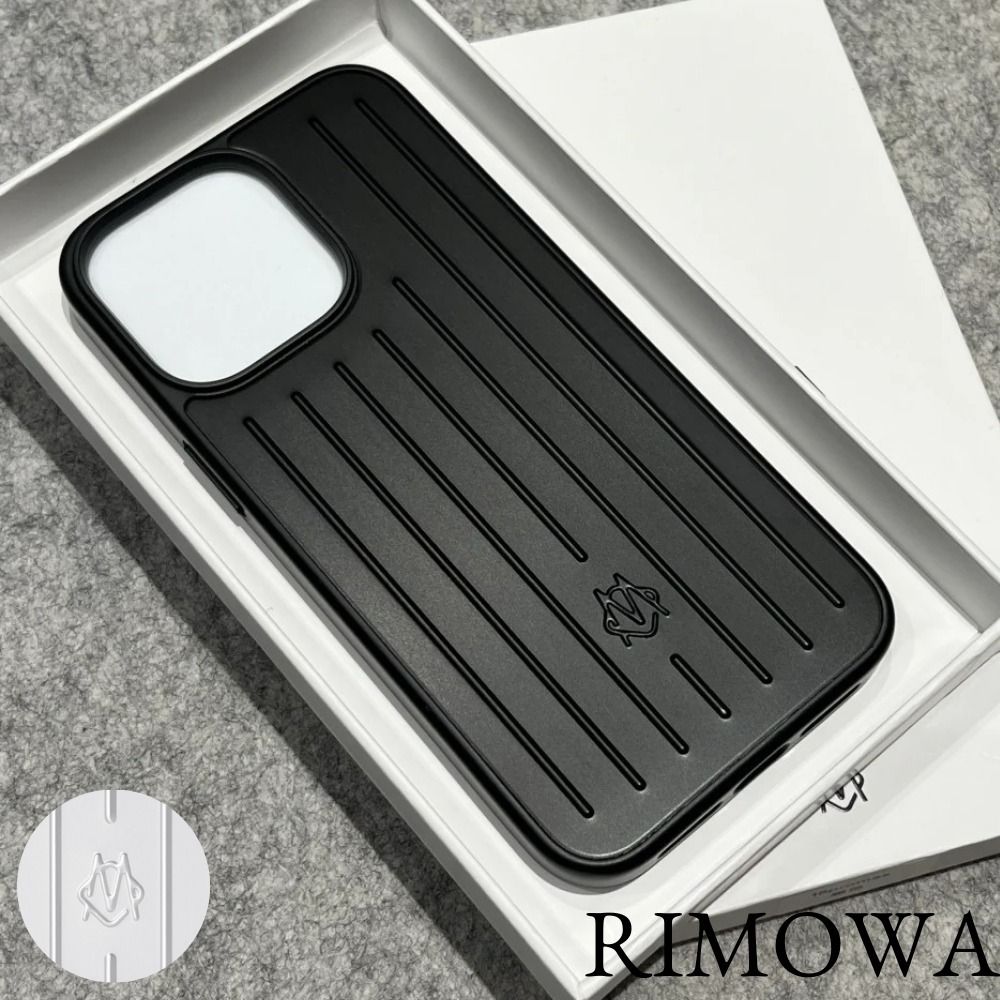 RIMOWA リモワ iPhone15Pro ケース ブラック アルミニウム