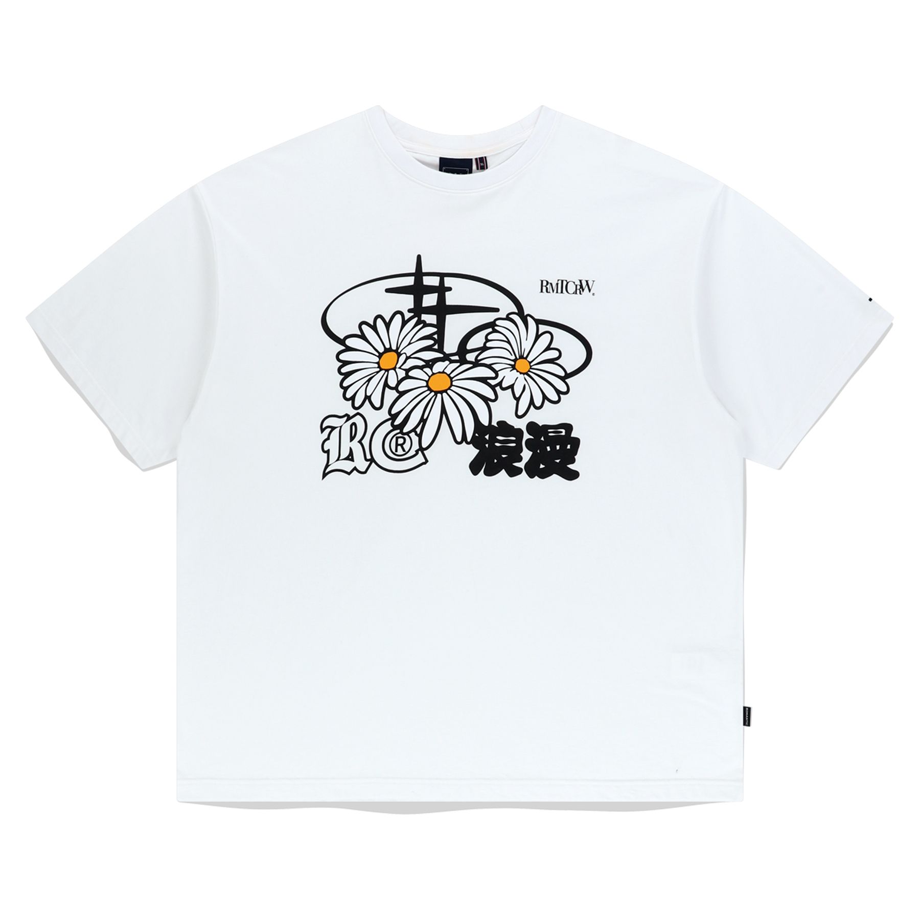 【ROMANTIC CROWN】24SS★トリプルデイジーミックスロゴ Tシャツ ROMANTIC CROWN】24SS☆トリプルデイジーミックスロゴ Tシャツ