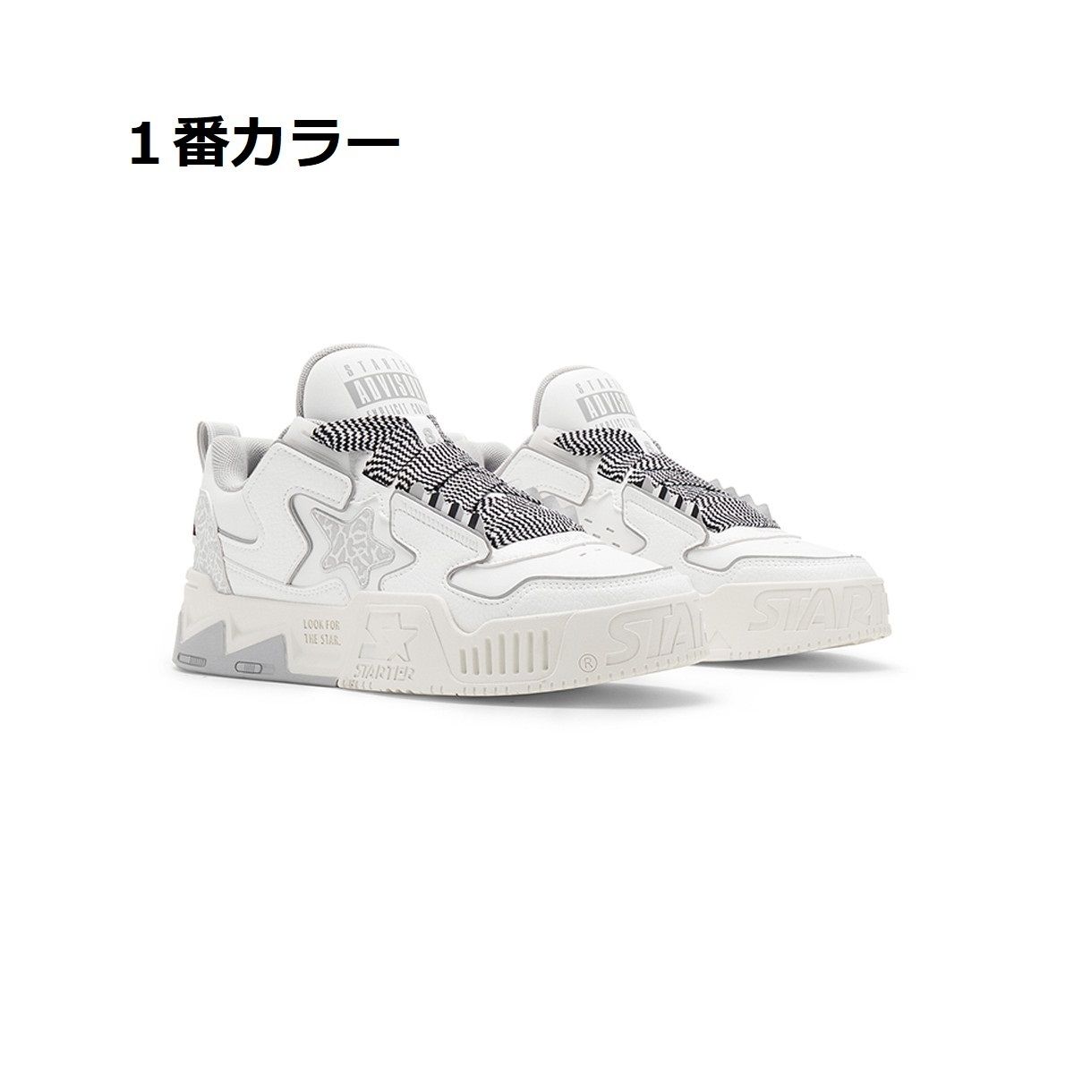 STARTER★海外モデル 厚底 ユニセックススニーカー S3 STARTER☆海外モデル 厚底 ユニセックススニーカー S1 (STARTER
