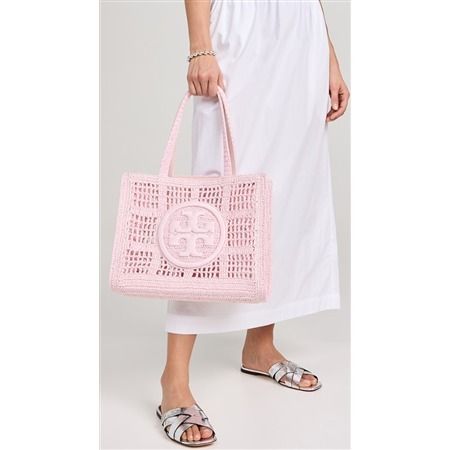TORY BURCH【関税込み＊送料無料】Ella かぎ針編み トートバッグ Amazon | Tory Burch レディース Ella ハンドかぎ針編み
