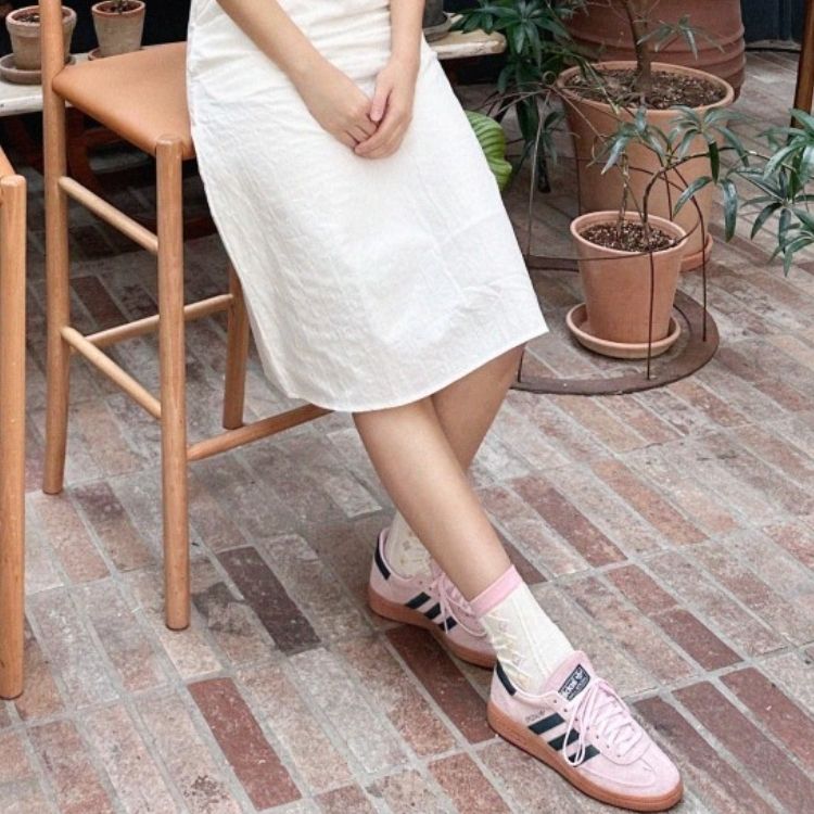 ◆adidas◆Spezial Handball Clear Pink 韓国発 IF6561 22~28cm Adidas originals Women's Spezial Handball Sneakers Clear