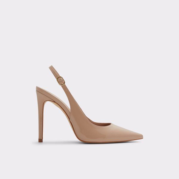 【ALDO】上品パール Pearlescent スリングバック パンプスヒール ALDO美脚/上品/スリングバック/ピンヒール/パンプス/Stessysling