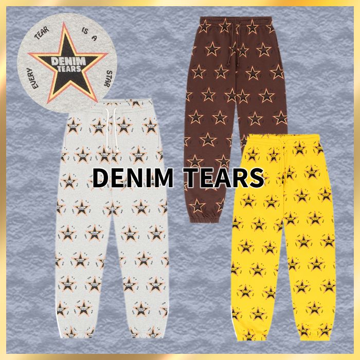 国内発送/関税込☆Denim Tears☆スター スウェット パンツ