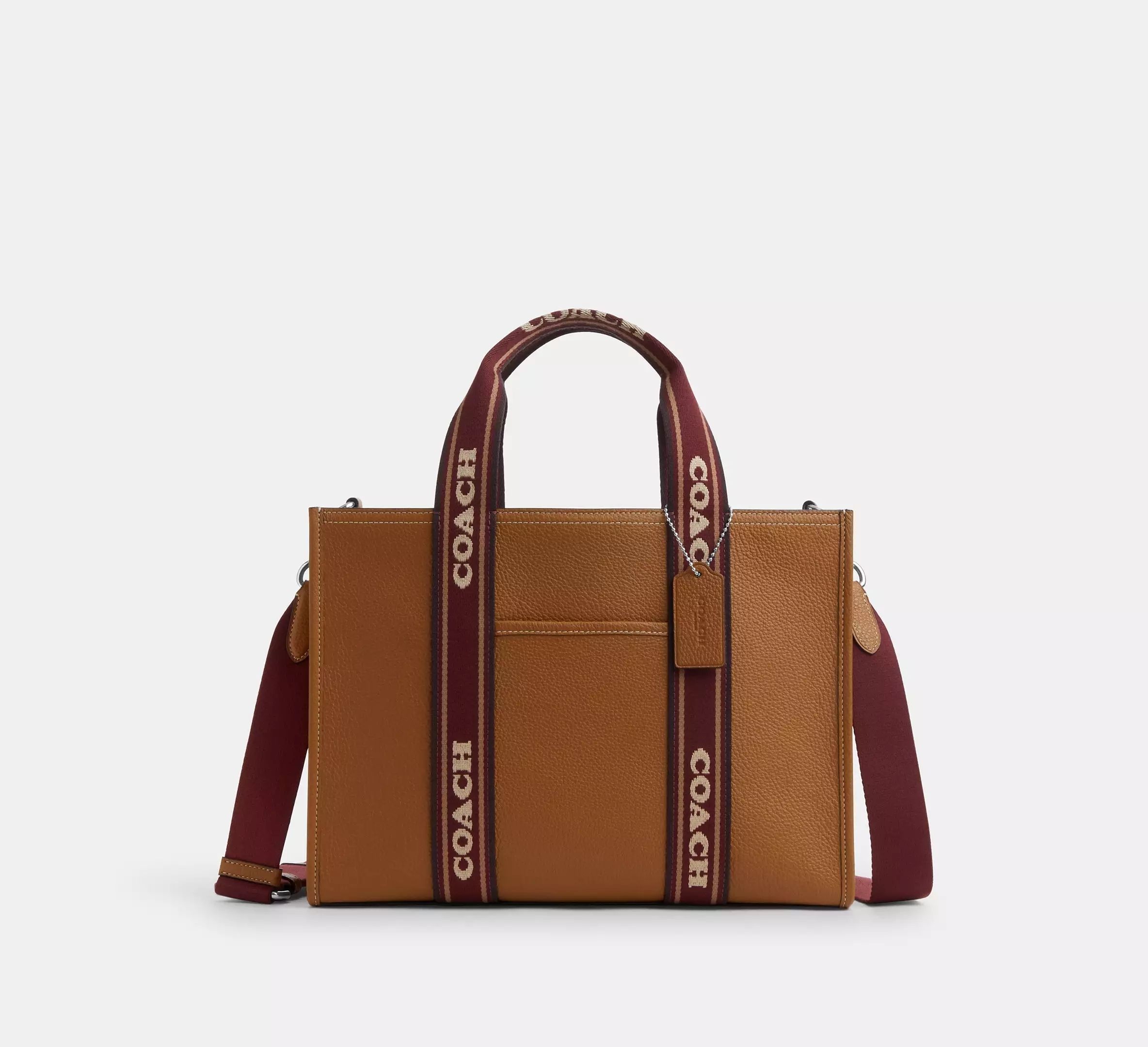 デイリー☆通学通勤に【COACH】レザートートバッグ スミス
