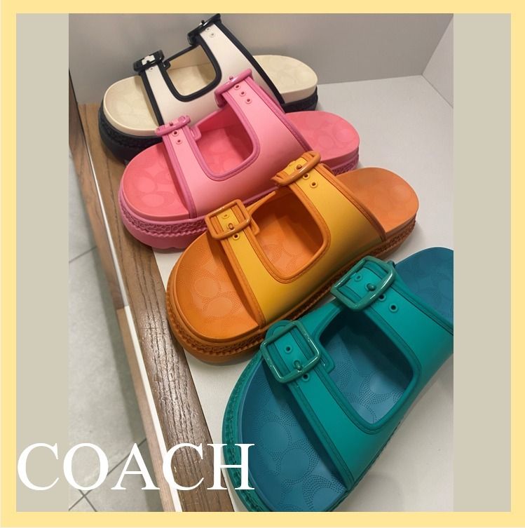 coachサンダル