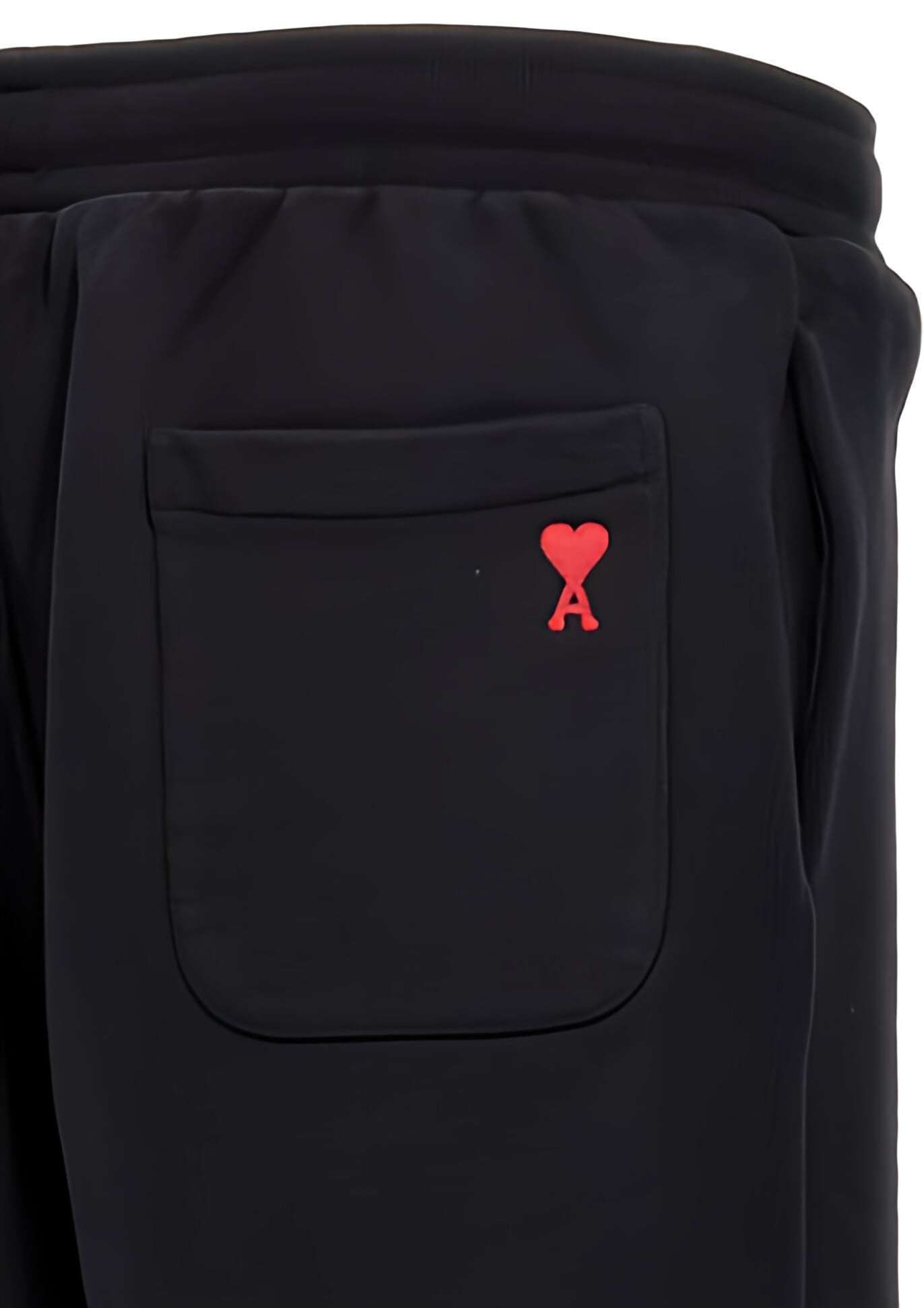AMI PARIS アミパリス AMI DE COEUR ショートパンツ ブラック