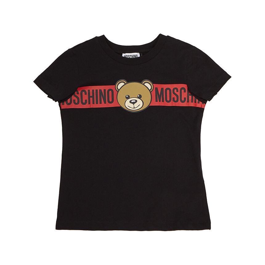 モスキーノキッズ ベビー 半袖Tシャツ HUM04Q LAA03 60100