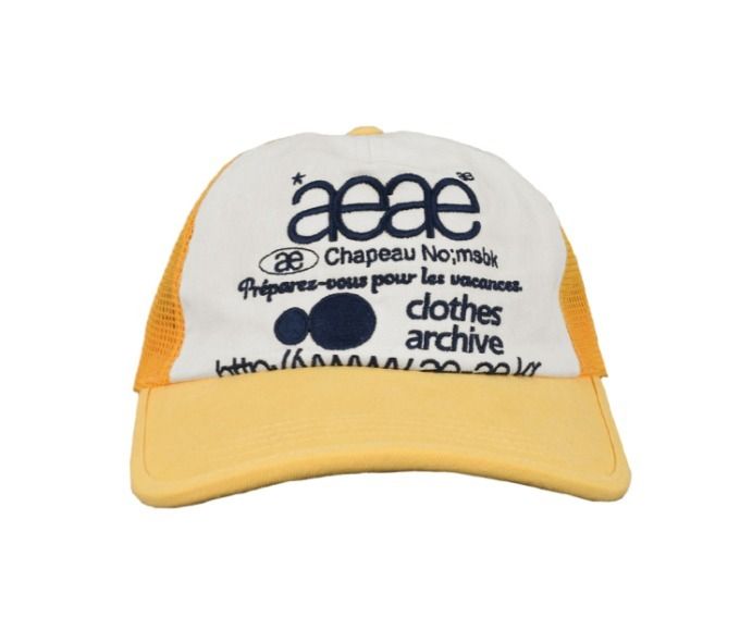 AEAE☆[正規品] WEB LOGO MESH CAP 6COLOR (AEAE/キャップ