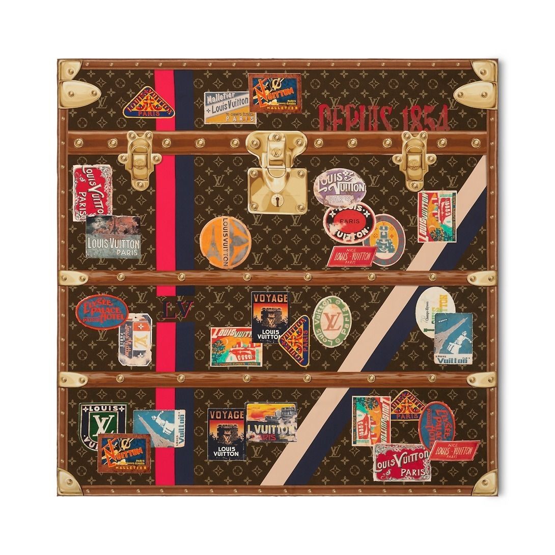 可愛いデザイン♪】Louis Vuitton☆スカーフ (Louis Vuitton