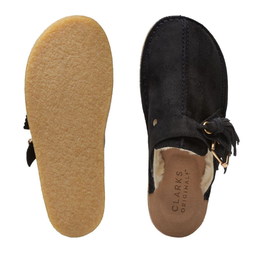 Clarks W Trek Mule クラークス タッセル ミュール レディース