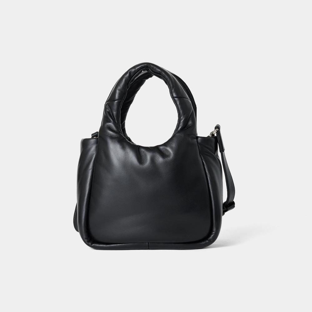 半額ストア プラダ PRADA ソフト ミニハンドバッグ パデッドナッパレザー バッグ