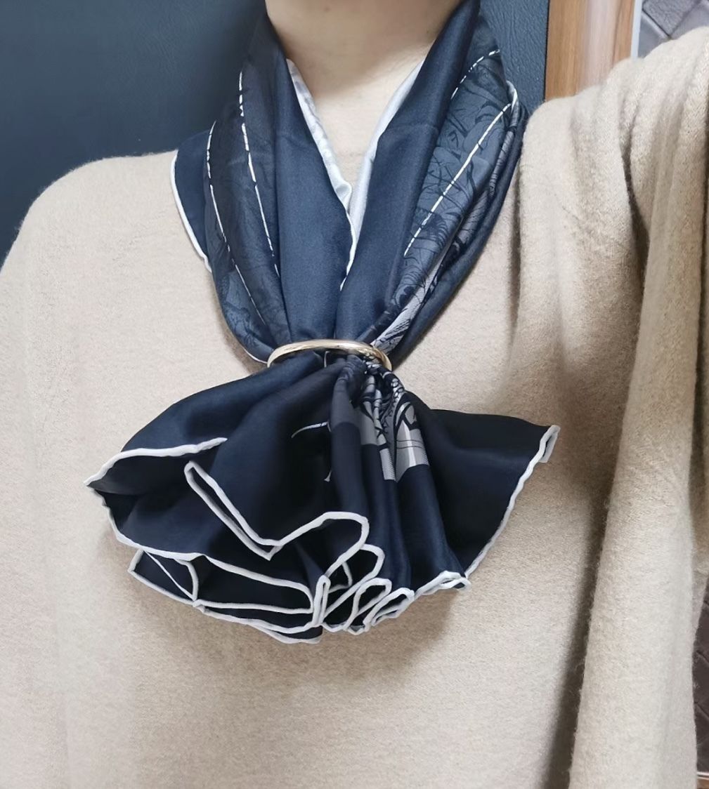 即発☆人気】エルメス シェーヌダンクル スカーフリング (HERMES