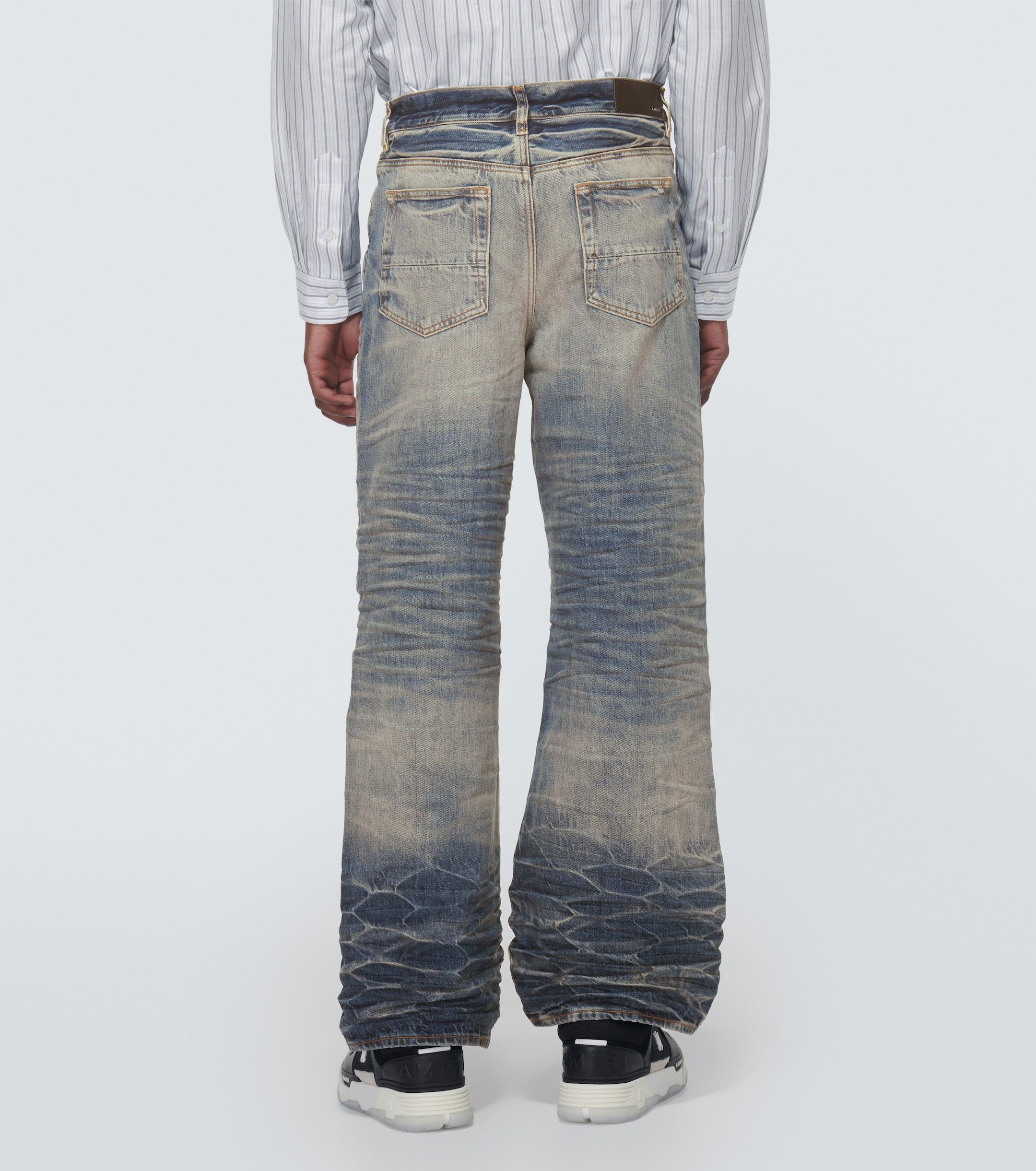 AMIRI デニムビスチェ 関税送料込み 関税送料込【AMIRI】アミリ テーパードジーンズ 星 (AMIRI