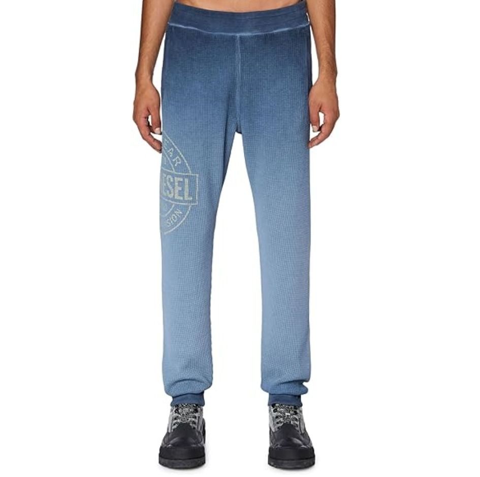 関税込 DIESEL ワッフル スウェット/ジョガーパンツ 上下セット (DIESEL/セットアップ) 106783509【BUYMA】