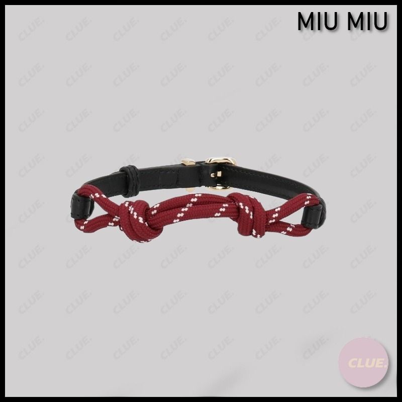 2025年のクリスマスの特別な衣装 リボンブレスレットmiumiu アクセサリー