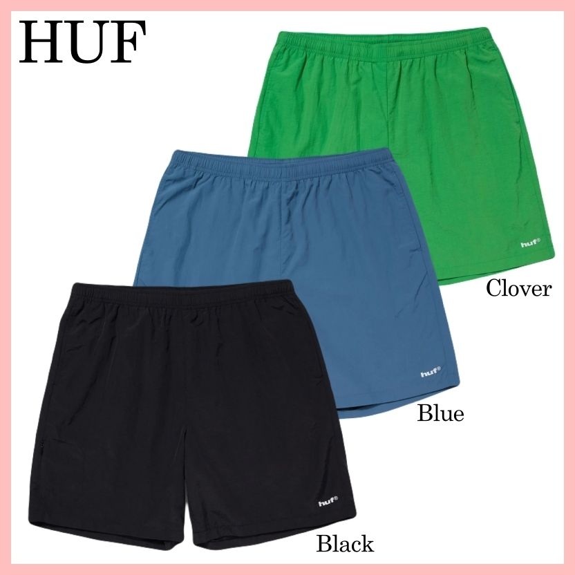 HUF Pacific Easy ショートパンツ 3色 送料込み (HUF/ハーフ