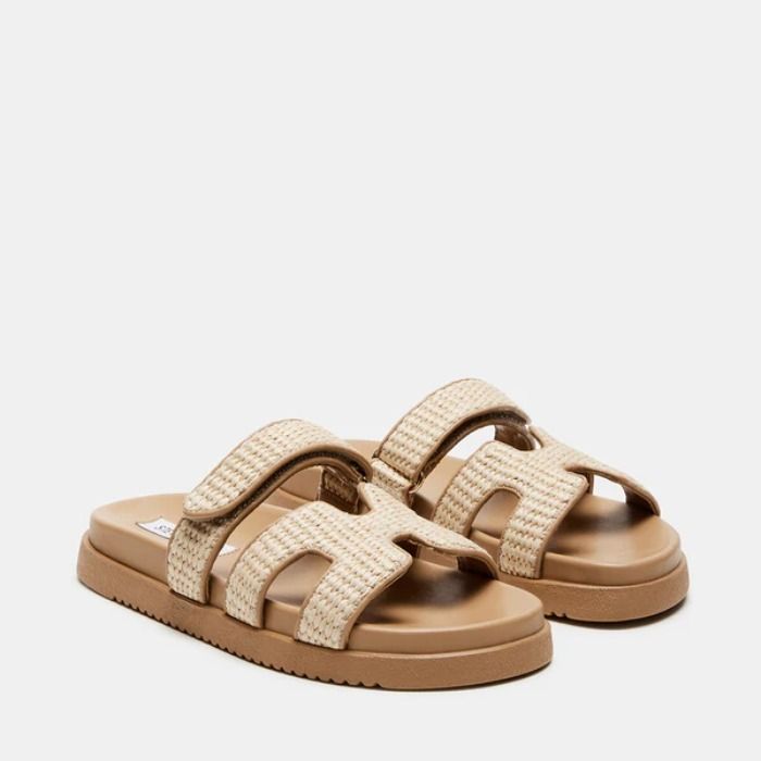Steve Madden サンダル トレンディ カジュアル ぺたんこ 快適 Steve Madden サンダル トレンディ カジュアル ぺたんこ 快適