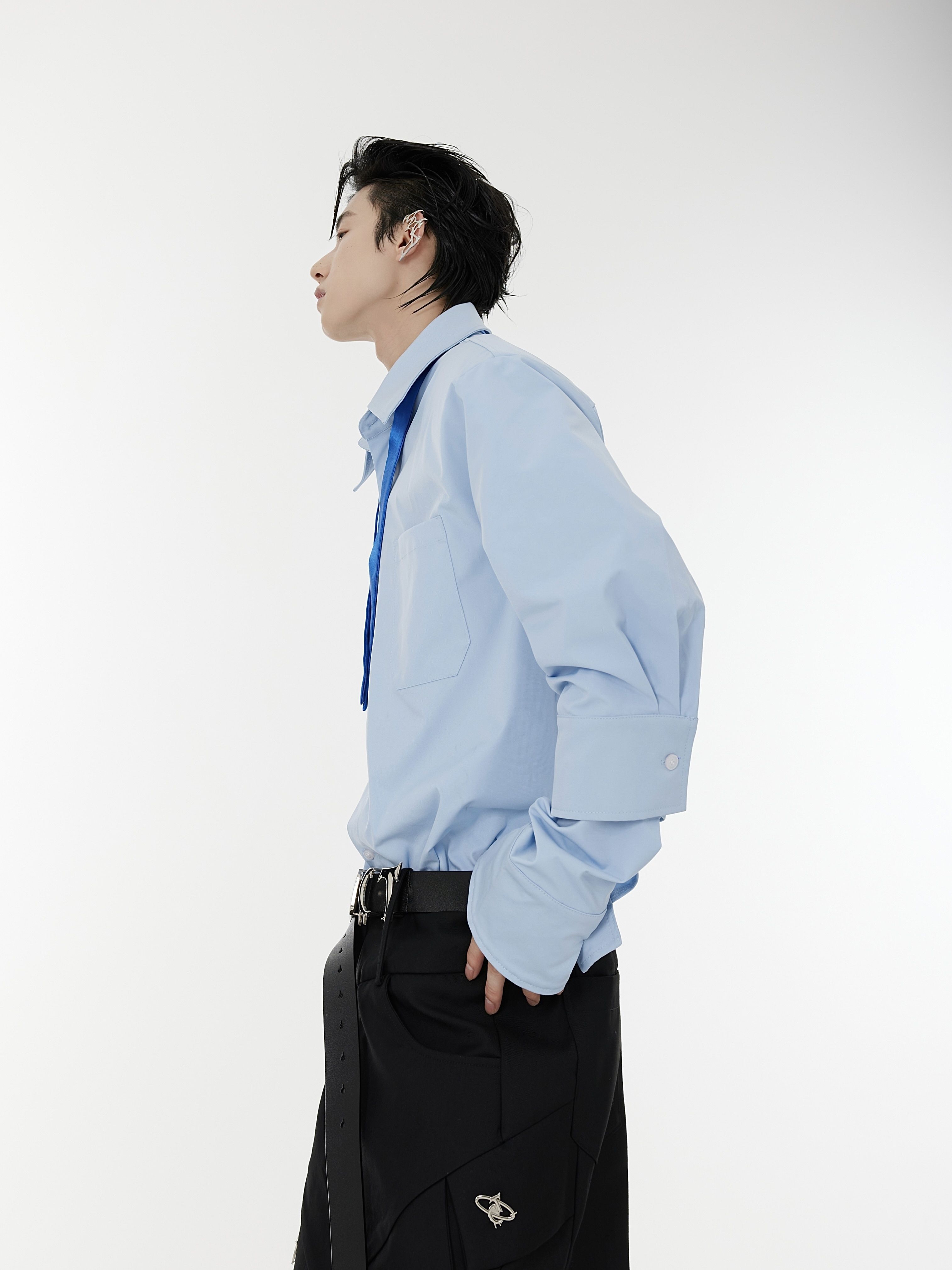 ORGANIC COTTON ROUGH MELLOW SHIRTS/GRAGE | ARGUE