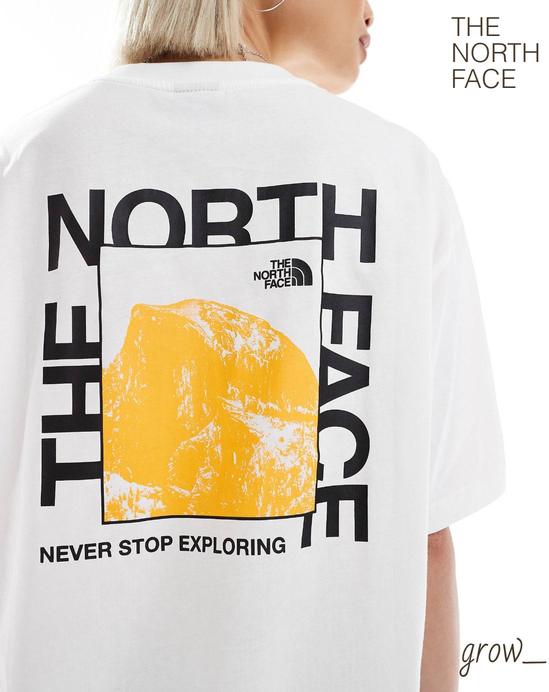THE NORTH FACE ハーフドーム オーバーサイズ Tシャツ 送関込 THE NORTH FACE ハーフドーム オーバーサイズ Tシャツ 送関込