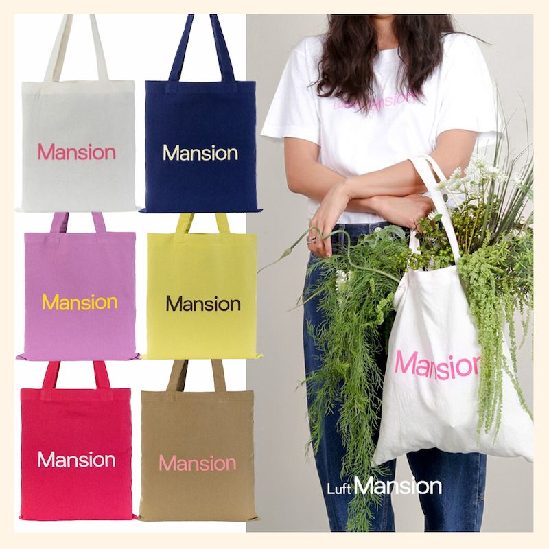 ファッション人気ブランドランキング 韓国Luft Mansion] Eco Bag エコバッグ -6color (エコバッグ バッグ