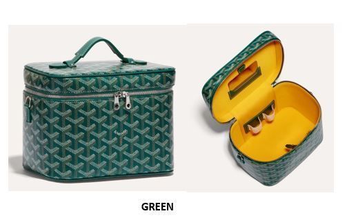 希少品◆入手困難♪【GOYARD】ミューズ Muse バニティケース 3色 GOYARD Goyardine Muse Vanity Case Grey 1652613 | FASHIONPHILE