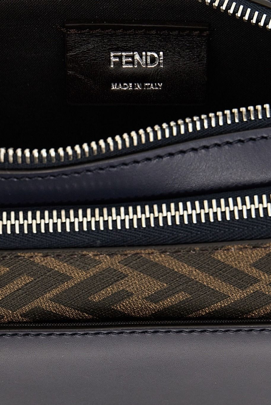 FENDI】カメラケース スクエアFF オーガナイザー バッグ Blue