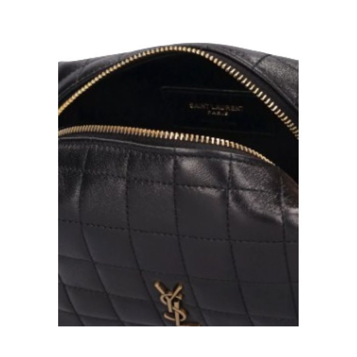 ■Saint Laurent■カサンドレ レザー ポーチ Saint Laurent CASSANDRE ポーチ - Noir | FWRD