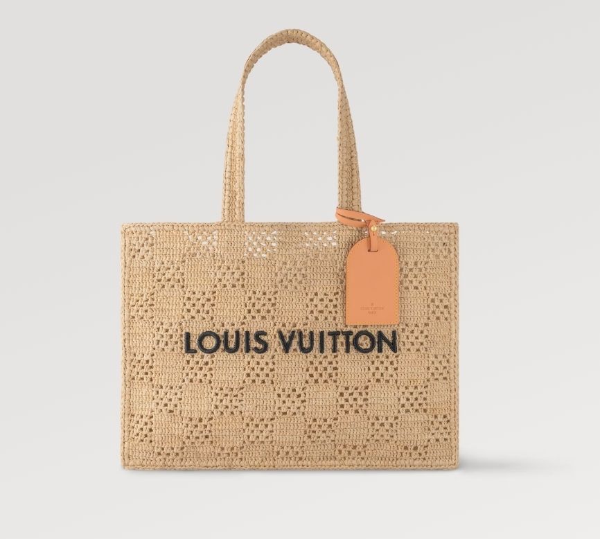 24SS すぐ届く 夏らしい Louis Vuitton ショッパー・バッグ MM