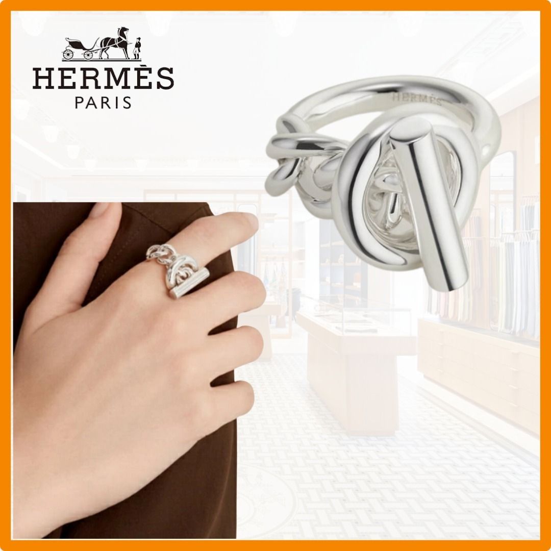 海外でも在庫僅か】HERMES クロワゼットリング GM (HERMES/指輪・リング) H104587B 00048【BUYMA】
