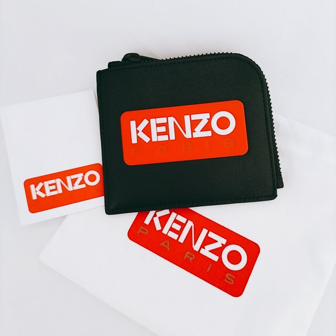 国内発送◇KENZO ケンゾー 'KENZO PARIS' レザー ウォレット