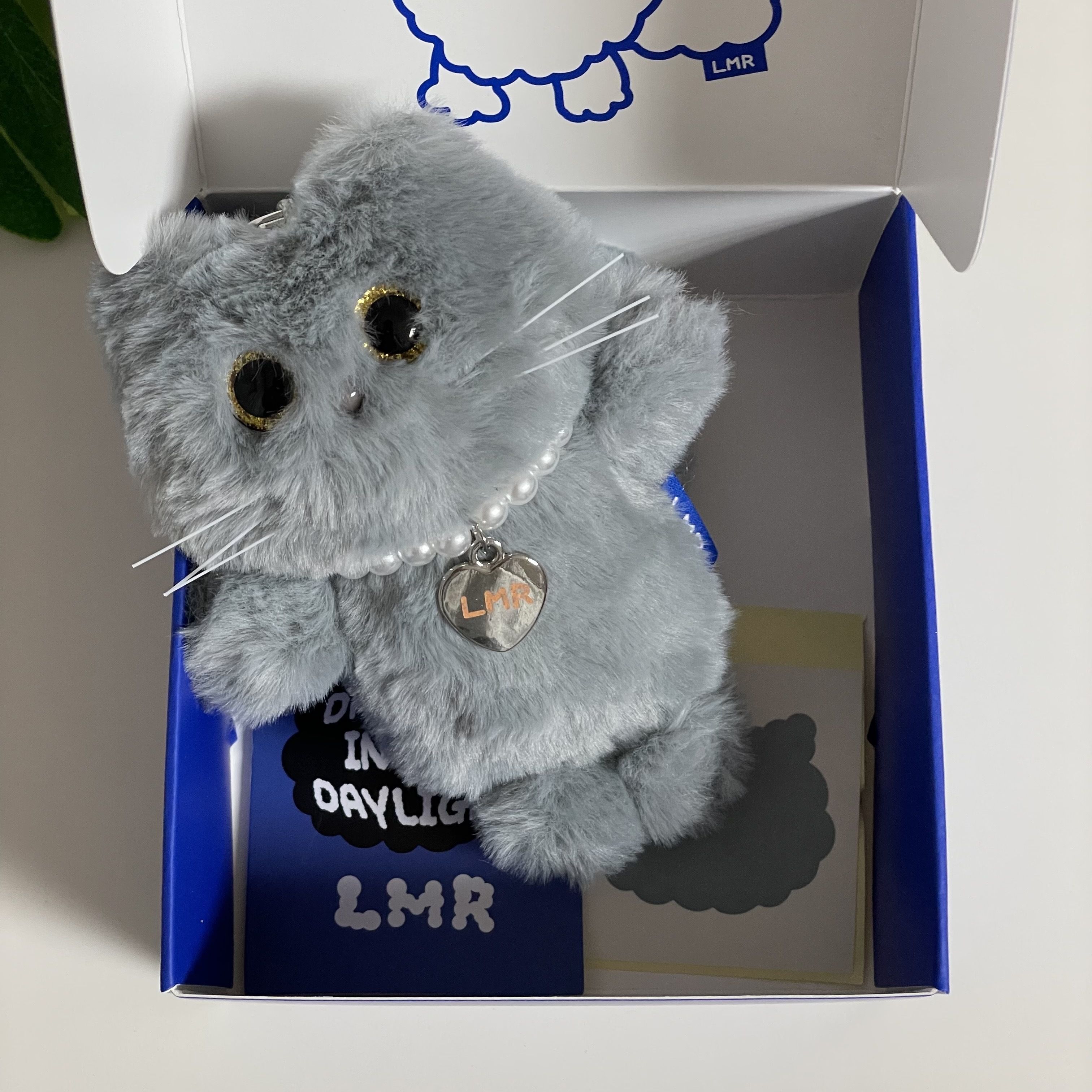 キーホルダー・キーリング LMR Mini Channon Keyring GRAY 公式正規品] 【LMR】 MINI SSANGNYOUNGEE SPOT KEYRING