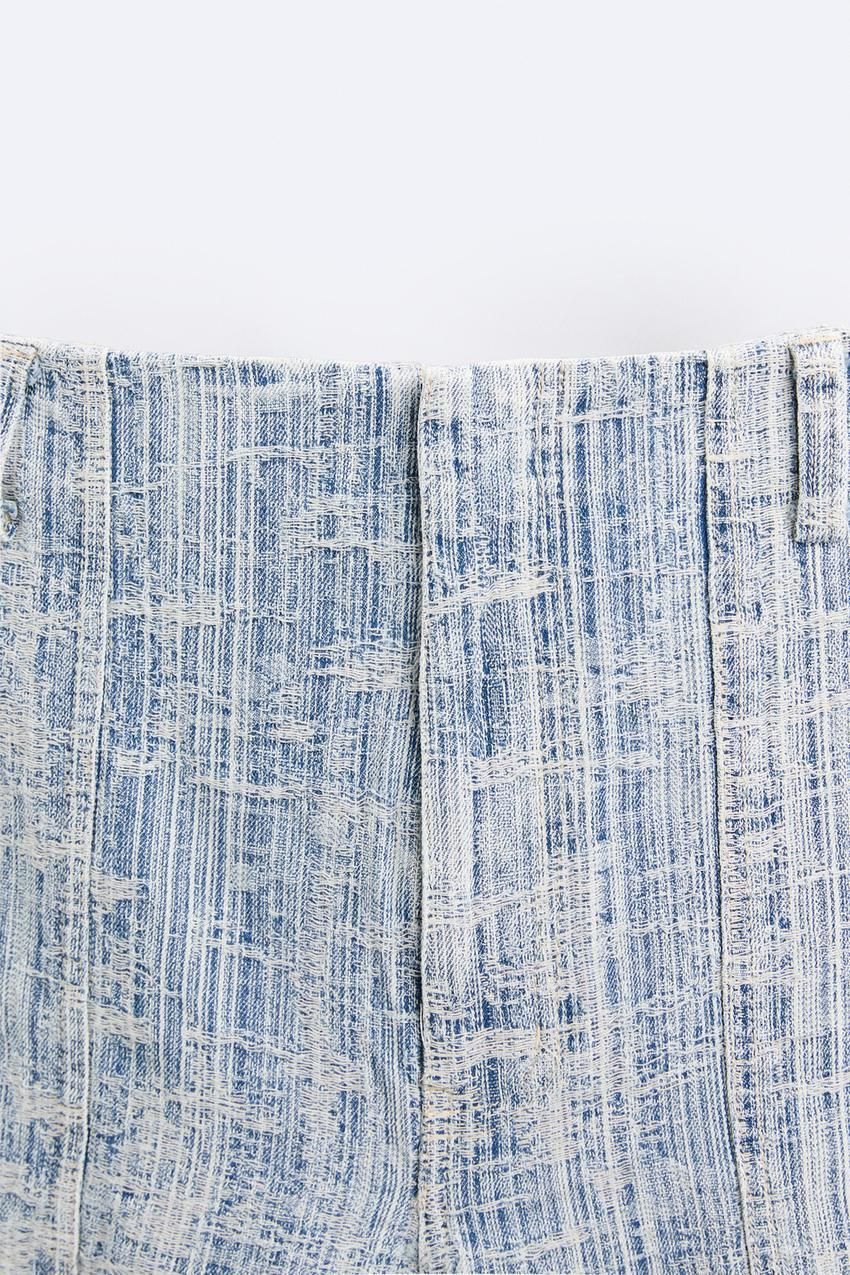 ★ドイツ発*ZARA*新作*Origins テクニカルショーツ/BLUISH★ ☆ドイツ発*ZARA*新作*テクスチャージャガードデニムショーツ