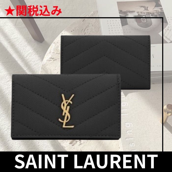 SAINT LAURENT】☆関税込み カサンドラ マトラッセキーケース