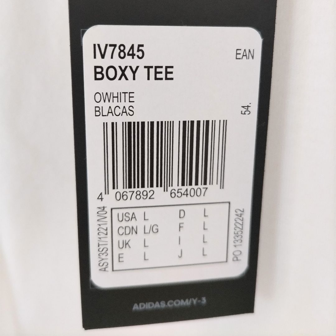 Y-3 Tシャツ BOXY TEE IV7845 メンズ 半袖 ロゴT 楽天市場】y-3 tシャツ（トップス｜メンズファッション）の通販
