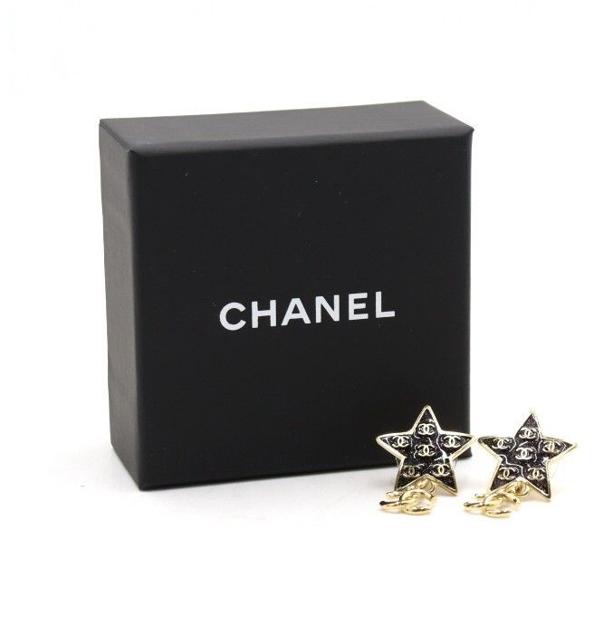 シャネル CHANEL ピアス ココマーク ロゴピアス CHANEL PIERCE