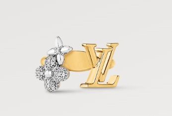 【手元が輝く☆】Louis Vuitton ロゴ リング 指輪 org.jpg
