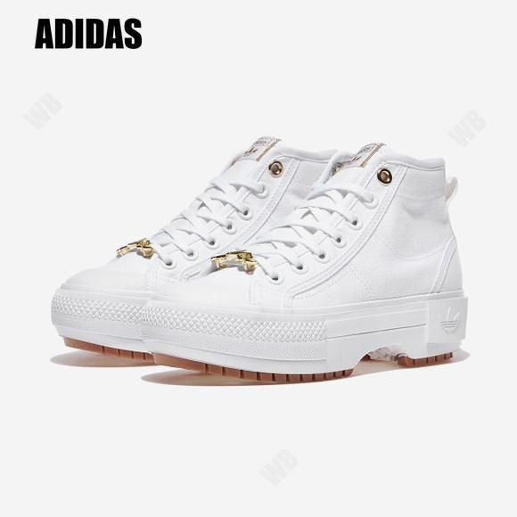 ADIDAS★NIZZA TREK W アディダス 厚底スニーカー 楽天市場】adidas アディダス スニーカー NIZZA TREK W GY2506