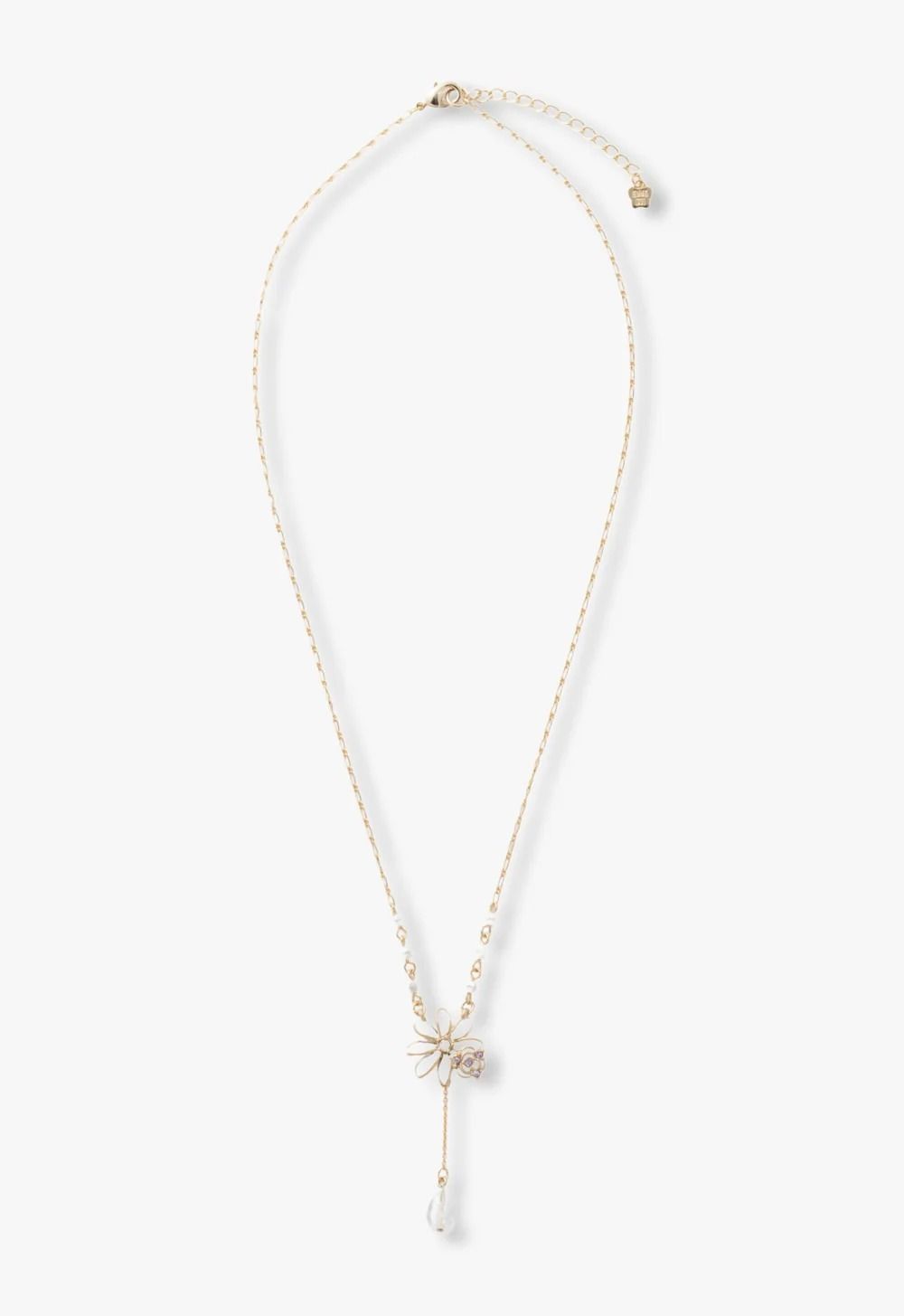 ANNA SUI アナスイ 花モチーフネックレス