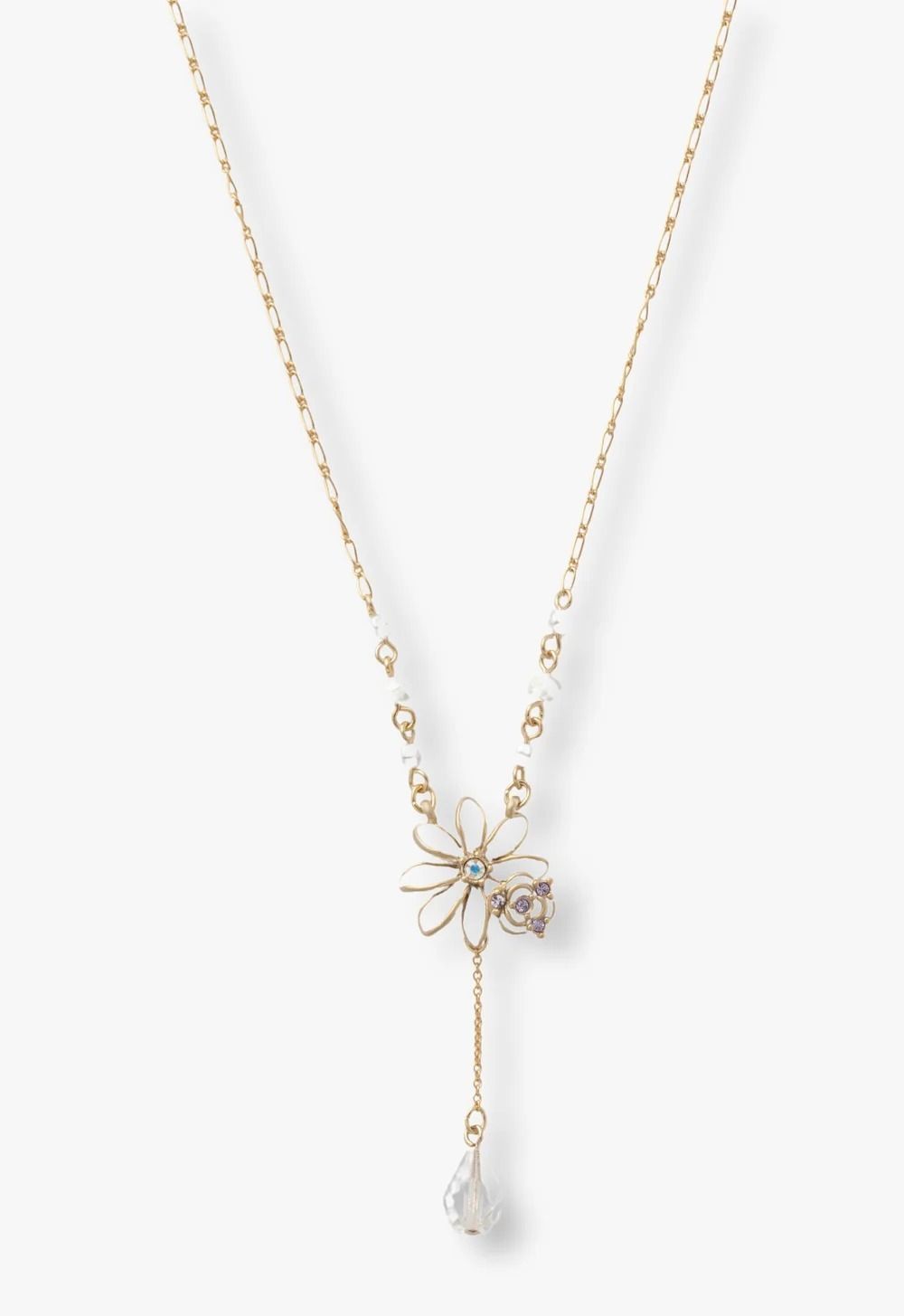 ANNA SUI アナスイ 花モチーフネックレス