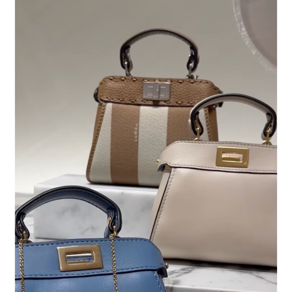 セール 13%OFF】FENDI ハンドバッグ PEEKABOO MINI ピーカブー