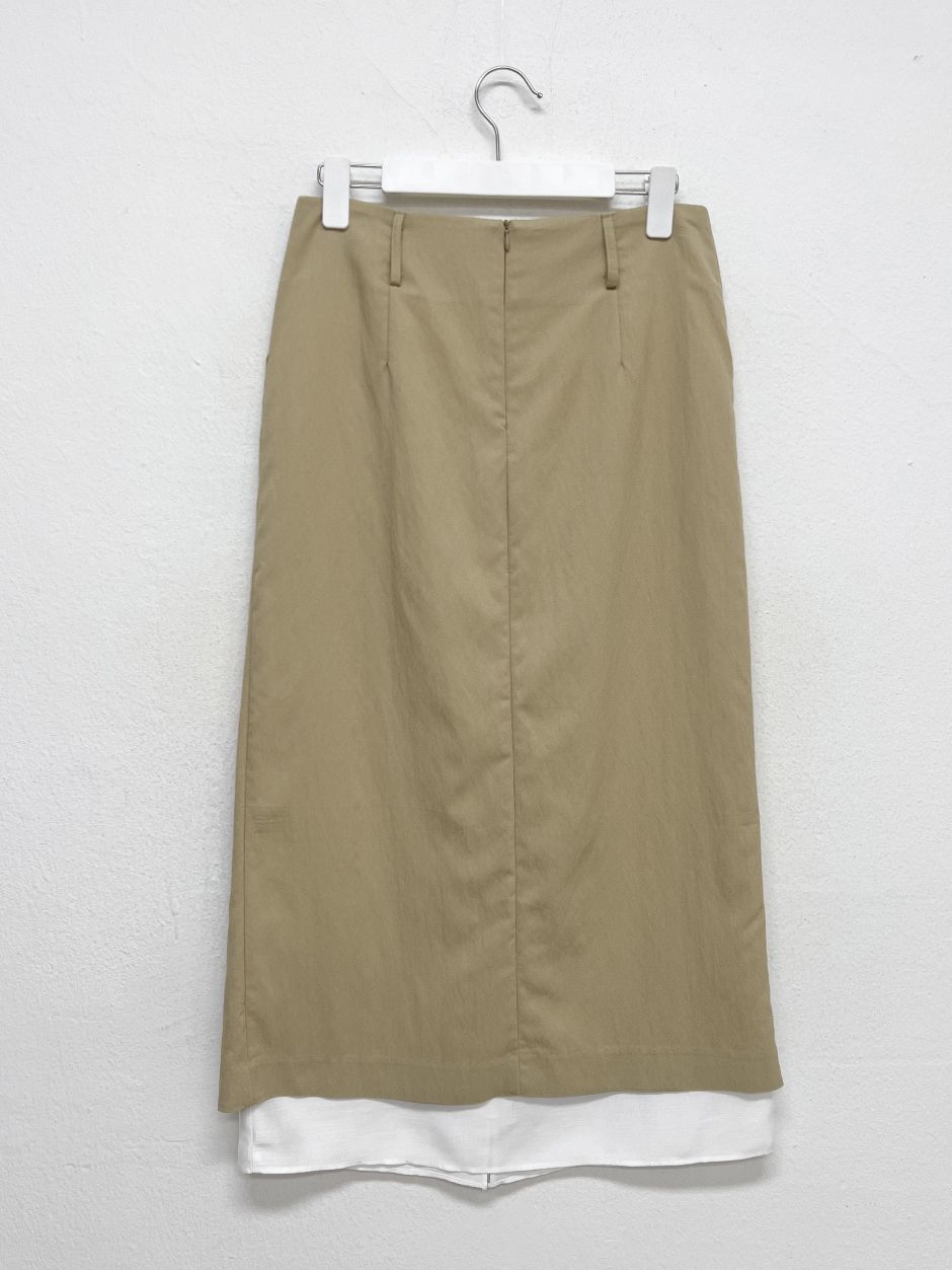 【INCHANT ME】Amo Layered H-Line Skirt INCHANT ME】Amo Layered H-Line Skirt (INCHANT ME/スカート
