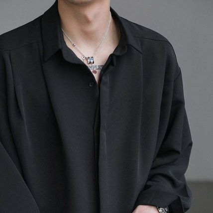 韓国スタイル 綺麗め ドレープ 長袖 シャツ 2色 ユニセックス 楽天市場】2カラー レディース ドレープブラウス 韓国レディース