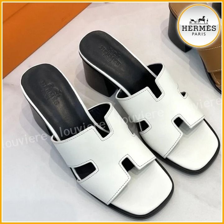 サンダル・ミュール HERMES | Helia 60 sandal H232089Z モダンなデザイン♪】HERMES サンダル Helia 60 (HERMES