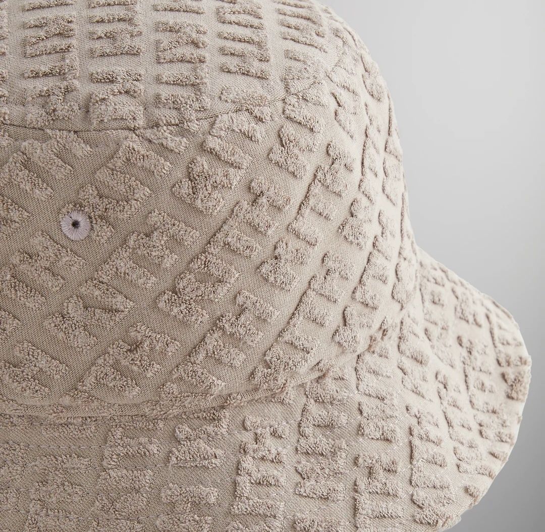 ☆24SS 最新作☆Kith Dawson Terry Monogram Camper Bucket Hat