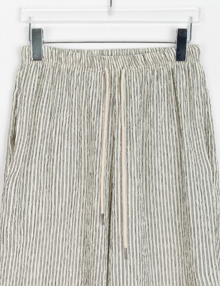 【BAON】Onsha Banding Stripe Wide Pants BAON】Onsha Banding Stripe Wide Pants (BAON/パンツ
