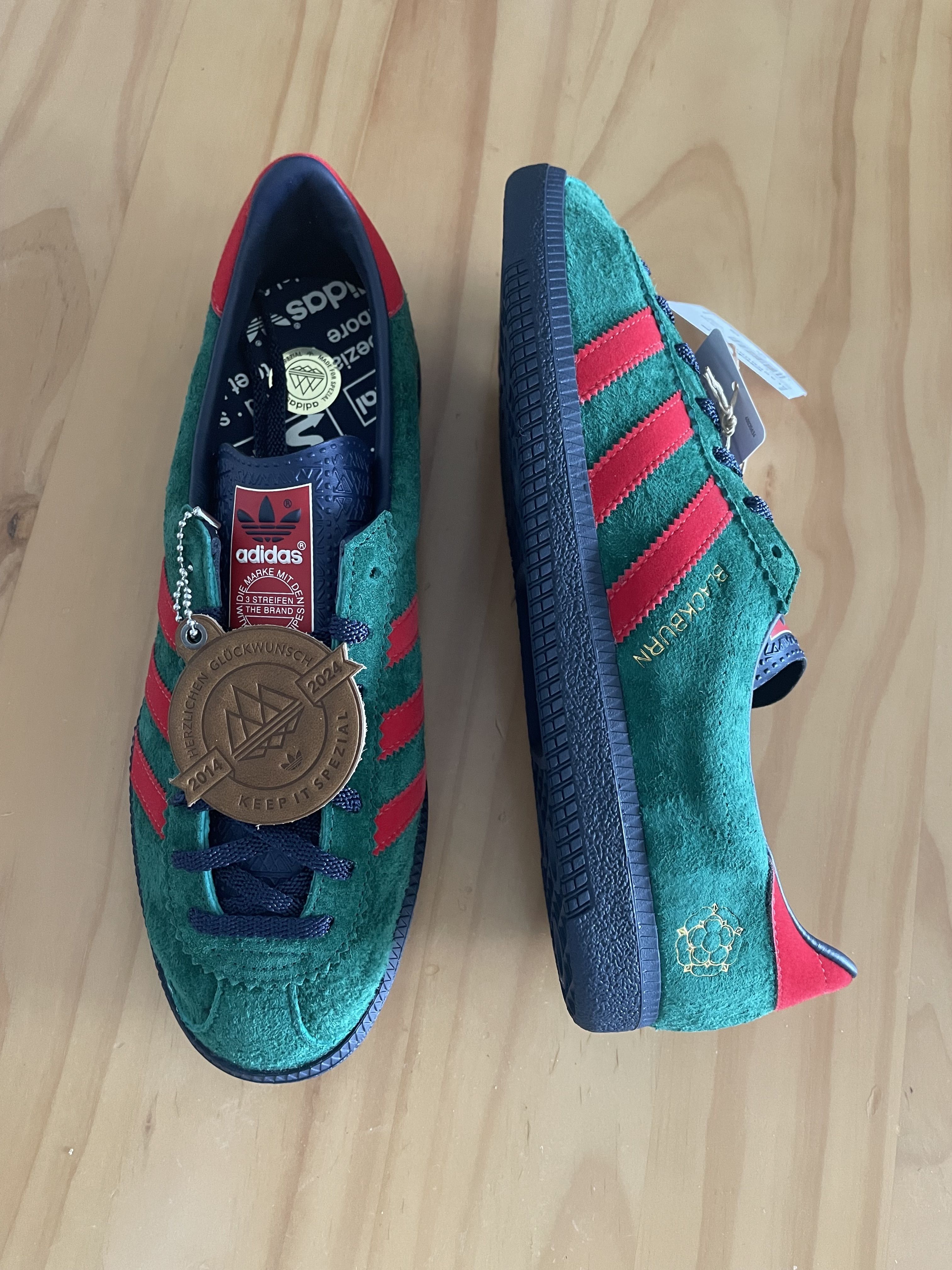 【adidas】BLACKBURN SPZL SHOES スニーカー ユニセックス adidas BLACKBURN SPZL CGREEN/BETSCA/NINDIG（アディダス