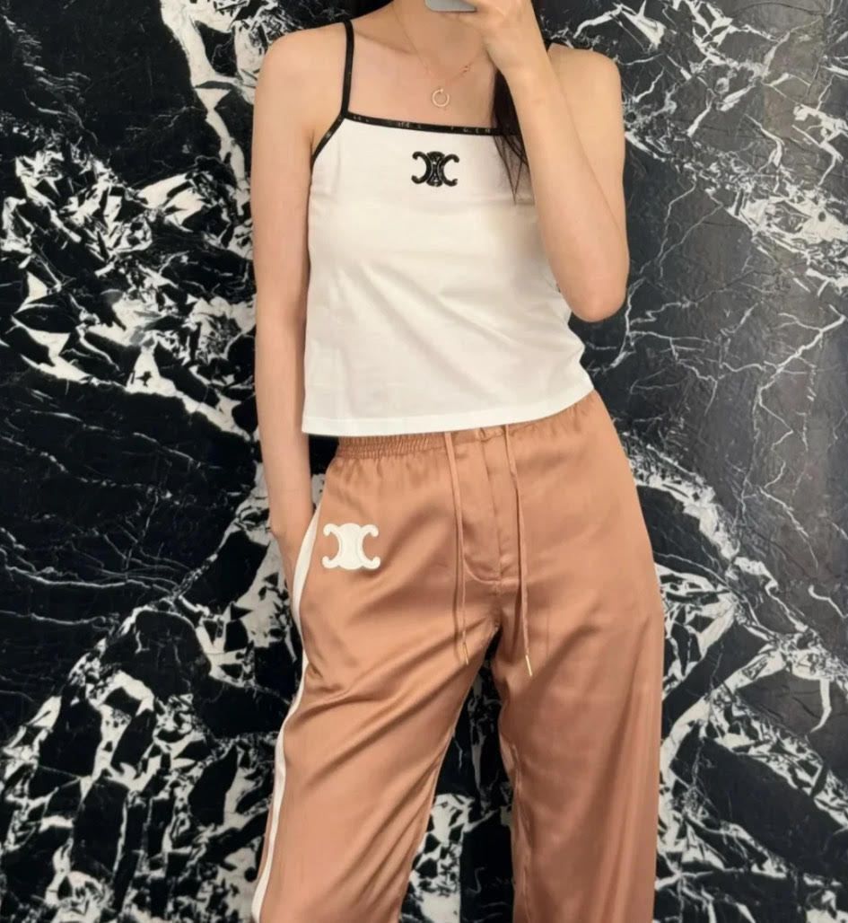 CELINE セリーヌ パンツ 2P870164I.24PI レディース トリオンフ