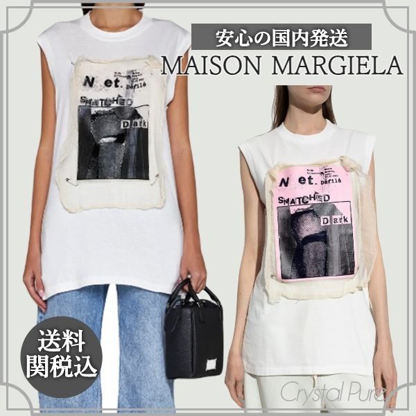 国内発送 メゾン マルジェラ ペインテッド パックT Tシャツ 3色 MAISON MARGIELA】インビテーション Tシャツ コットン 送関込