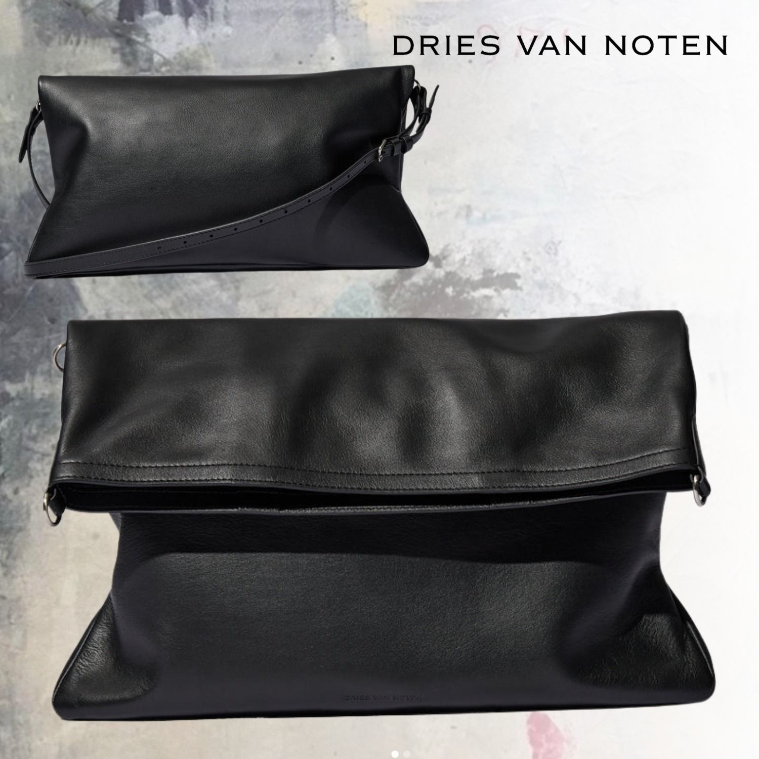 dries van noten ドリスヴァンノッテン ショルダーバッグ ブラウン
